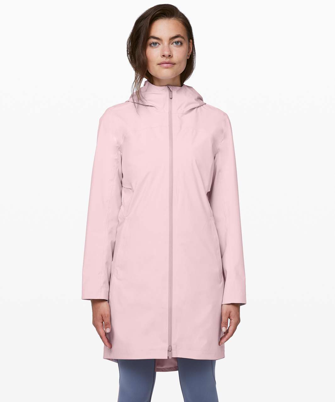 Lululemon Rain Rebel Jacket - Porcelain Pink - lulu fanatics