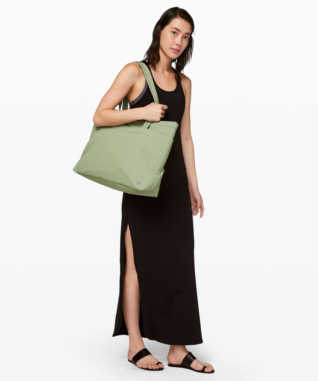 Lululemon On My Level Tote *Large 15L - Desert Green - lulu fanatics