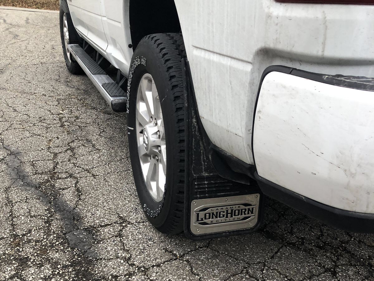 Truck Hardware Gatorback Laramie Longhorn Mud Flaps - Set of 4