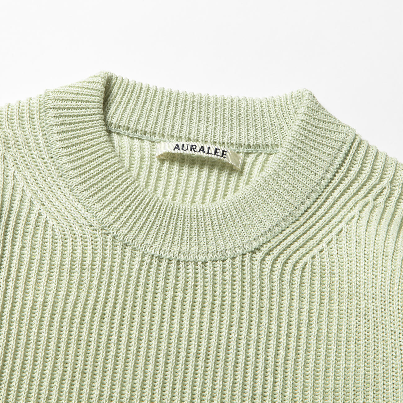 AURALEE / オーラリー | HEMP RIB KNIT BIG P/O (メンズ) - Light