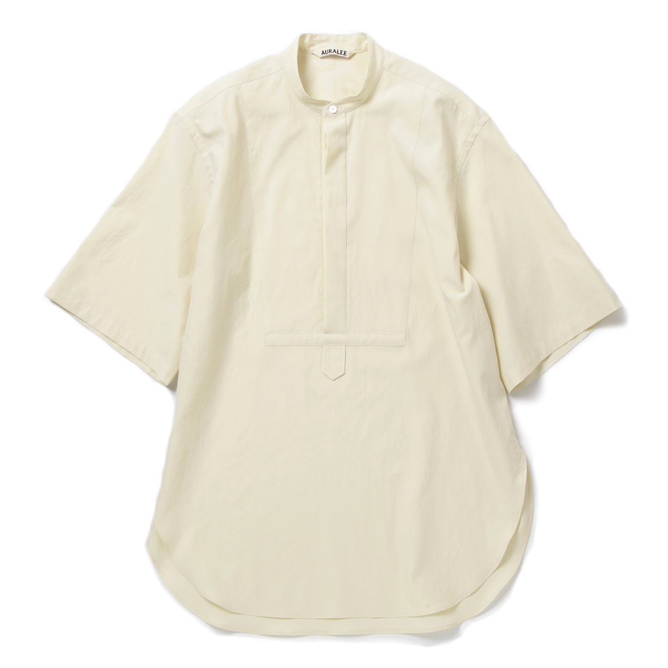 AURALEE / オーラリー | WASHED FINX TWILL HALF SLEEVED P/O SHIRT