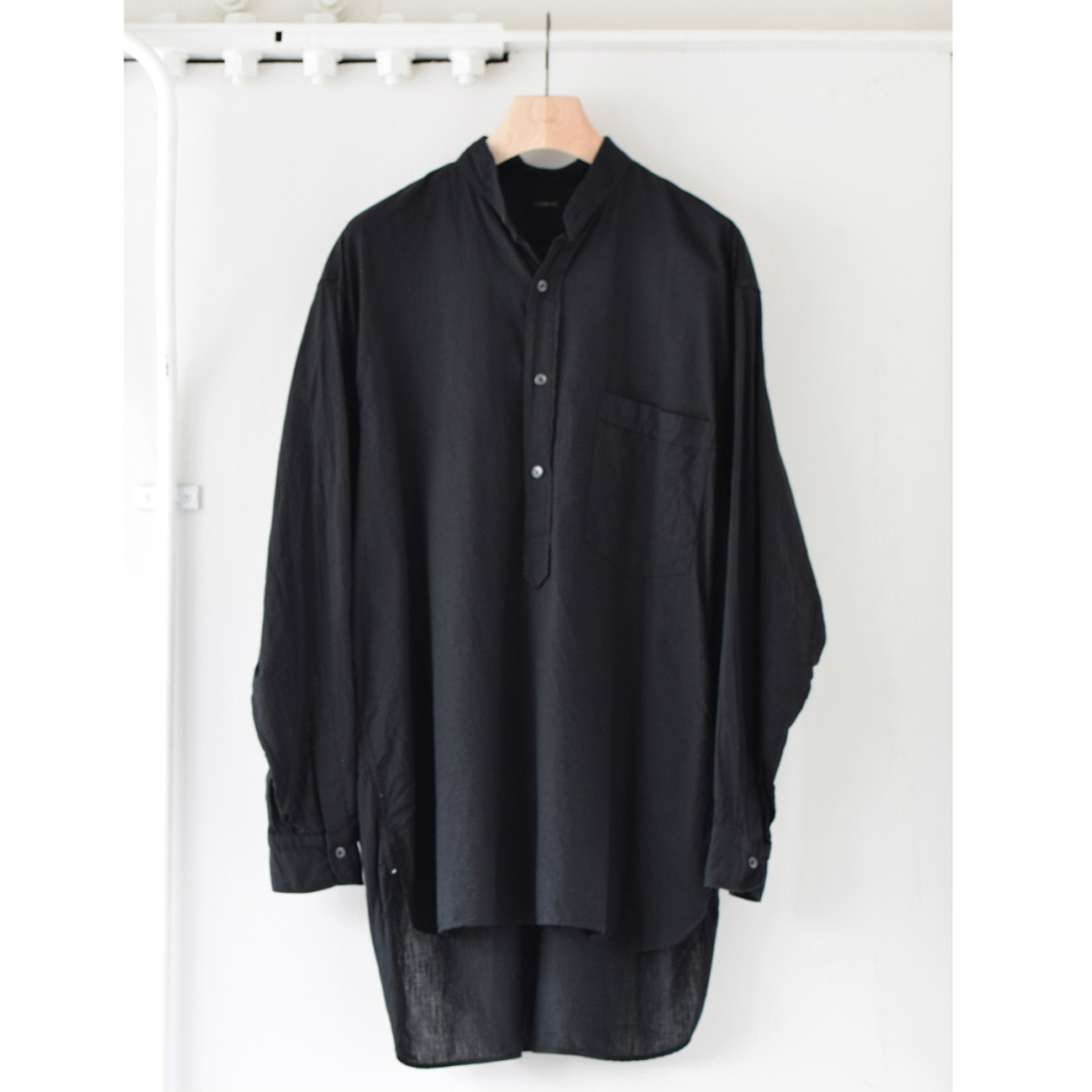 COMOLI / コモリ | ベタシャン プルオーバーシャツ - Navy | 通販