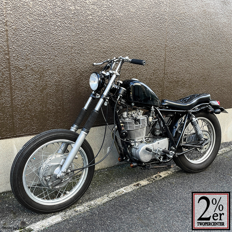 SR400/500用 フロントフォーク 10cm ジョイント ペア / 2％er