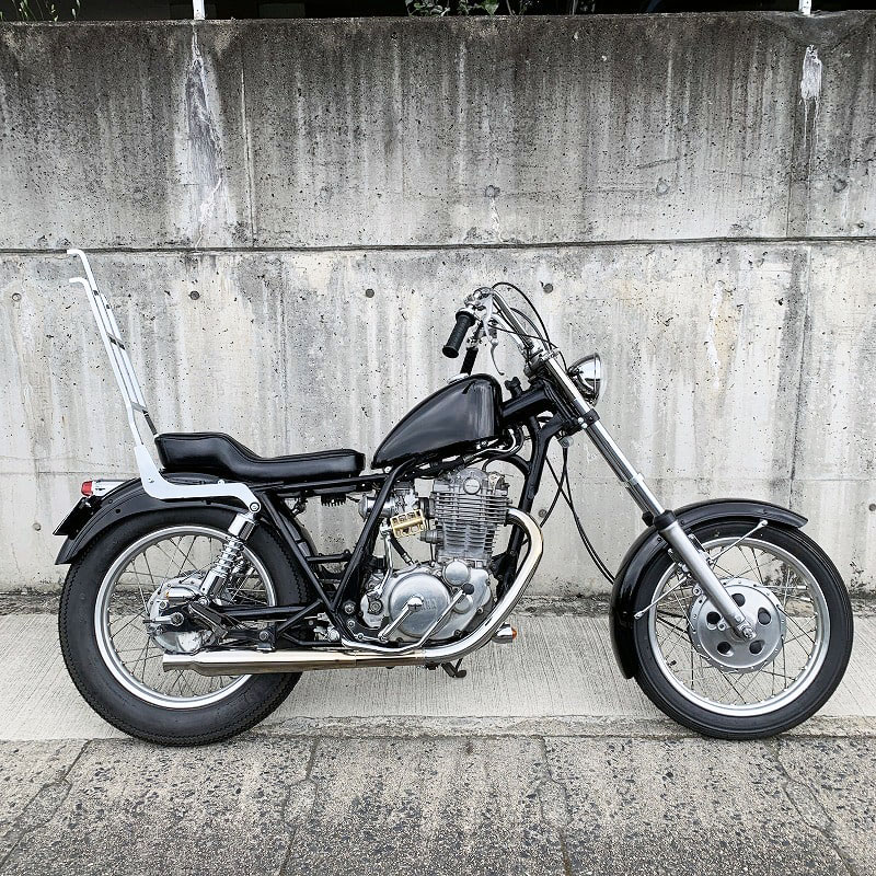 SR400/500用 2％er Original Iron Front Fender】フロントフェンダー