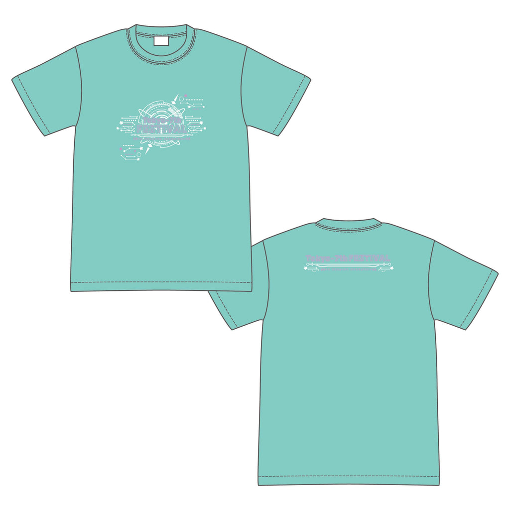 Tokyo-7th FESTIVAL Tシャツ（水色） – Tokyo 7th Sisters Official