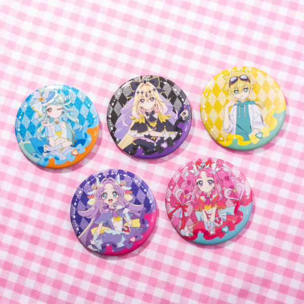 名探偵プリキュア！】キラキラ缶バッジ キュアアルカナ・シャドウ