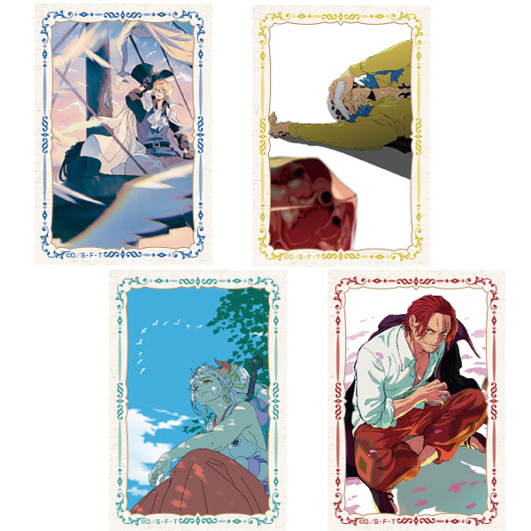 ONE PIECE.COM ILLUSTRATION WORKS】スクエア缶バッジ（全16種）: 雑貨