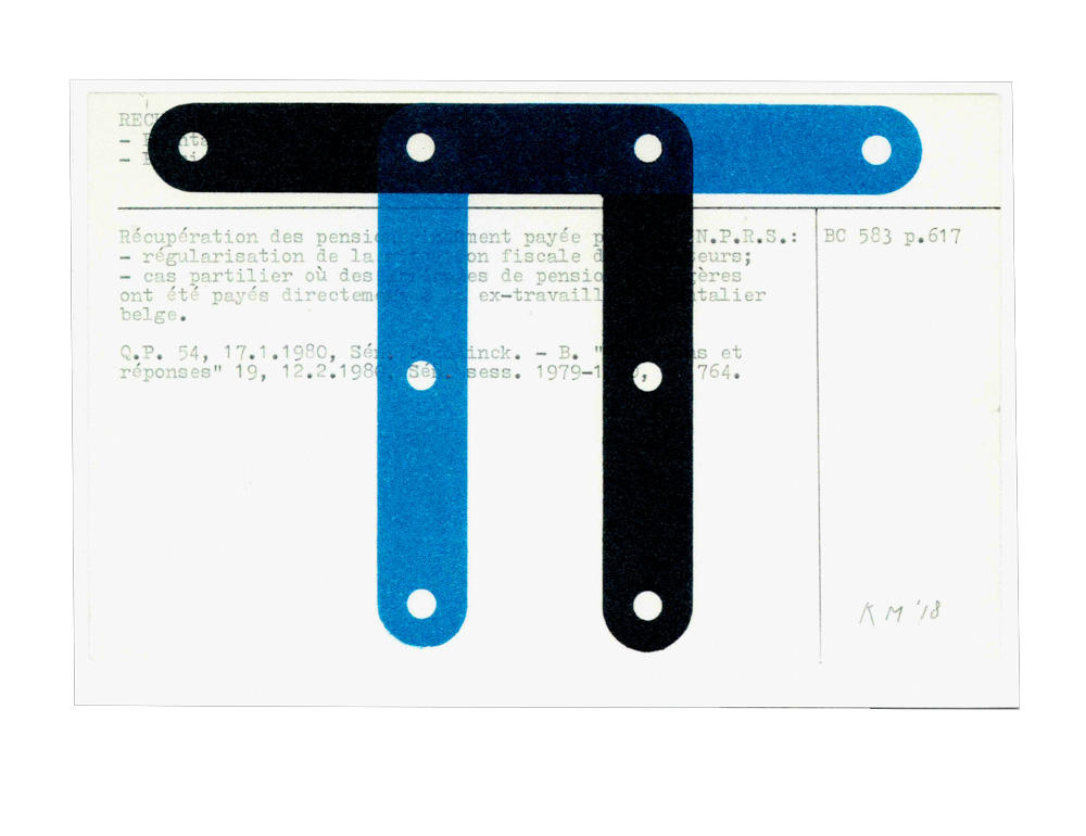 Karel Martens 12 Postcards Set／カレル・マルテンス ポストカード