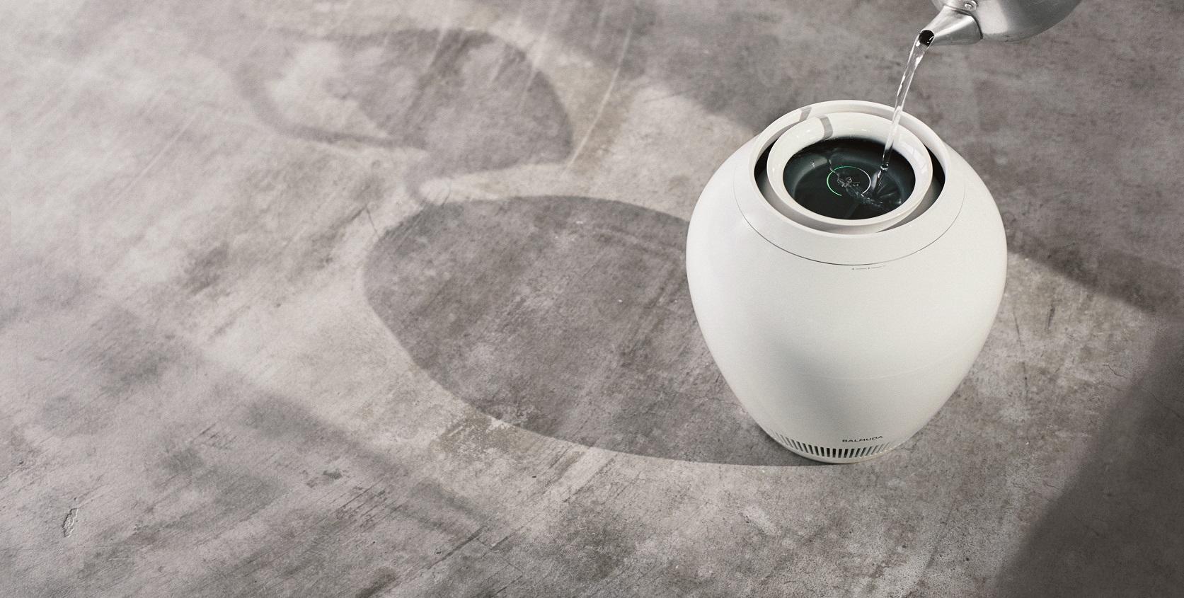 □BALMUDA (バルミューダ) 加湿器 Rain (レイン) ERN-1100SD-WK -の