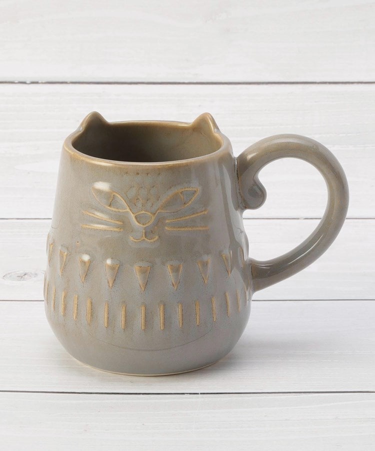 FIKA ネコレリーフマグ（グラス・マグ・タンブラー） | one'sterrace