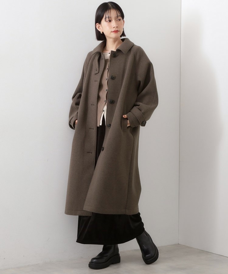 ジャージメルトンスタンドカラーコート（スタンドカラーコート） | THE