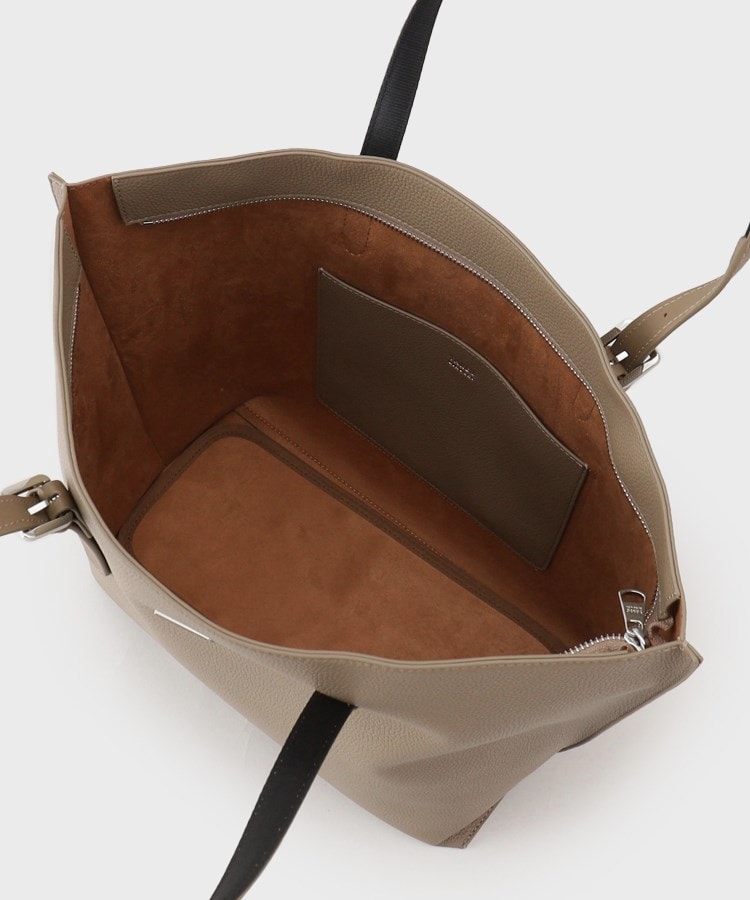 レザーハンドル シュリンクPU トート（トートバッグ） | TAKEO KIKUCHI