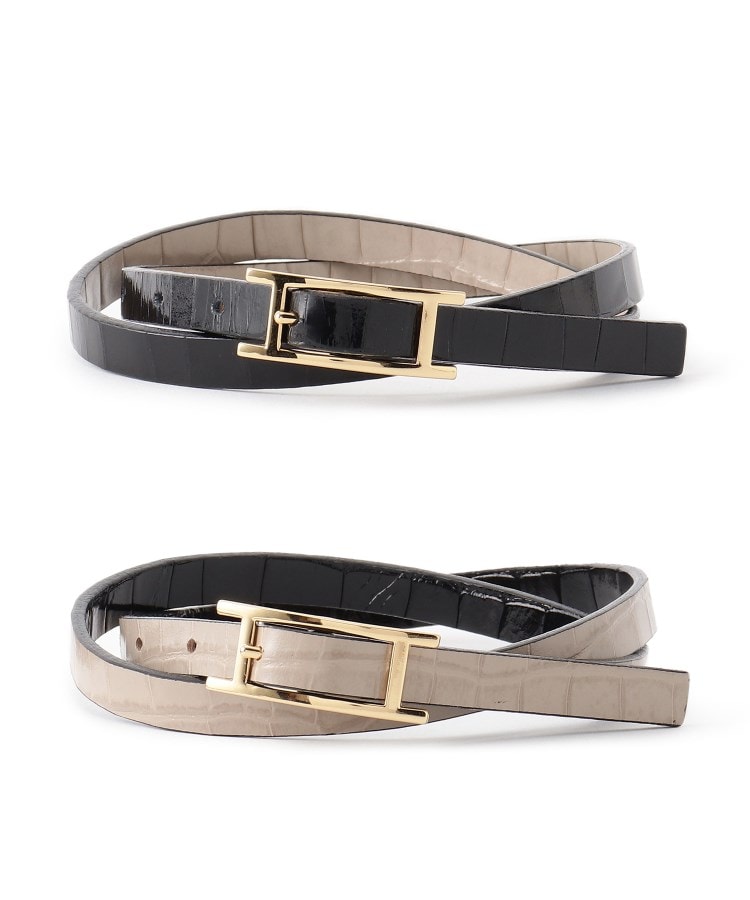 リバーシブル】Hバックルベルト（ベルト・サスペンダー） | UNTITLED