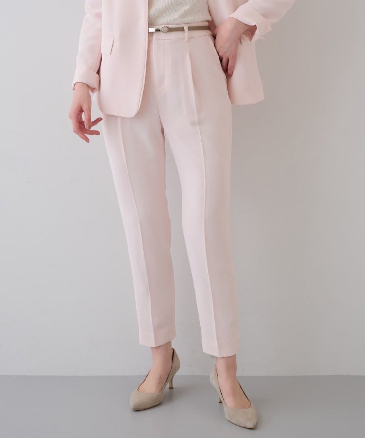 着る日傘/遮熱/UVケア】タックテーパードパンツ（パンツ(単品