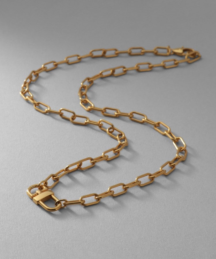 シルバー ロックモチーフネックレス GP（ネックレス） | COCOSHNIK