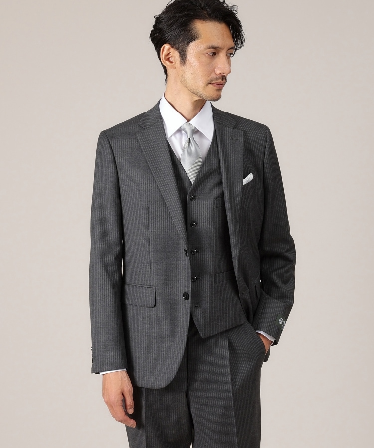 DORMEUIL AMADEUS365】ピンストライプ スーツ（スーツセット） | TAKEO