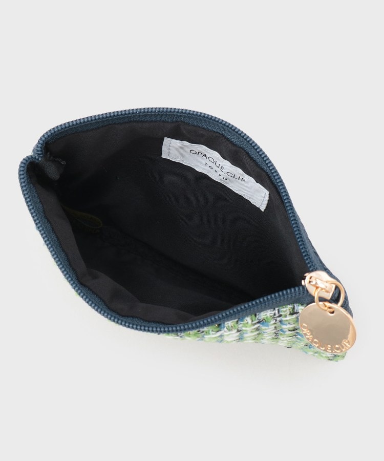 ツイードコンビスクエアポーチ（ポーチ） | OPAQUE.CLIP（オペーク