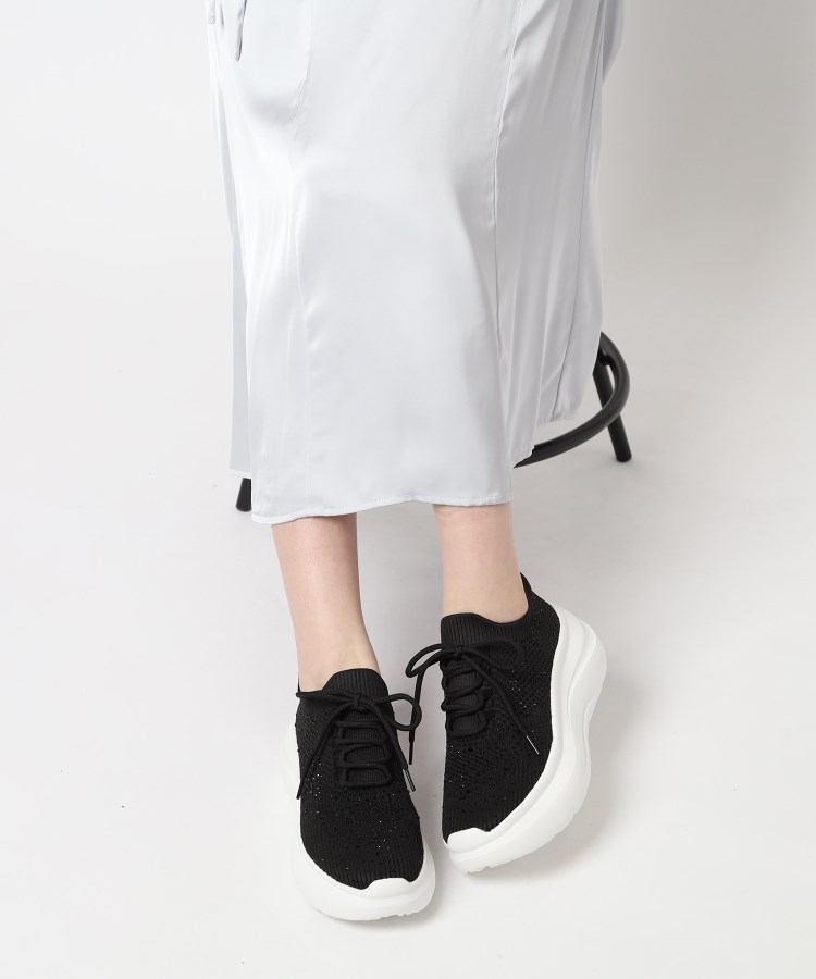 ラインストーンニットスニーカー（スニーカー） | ESPERANZA