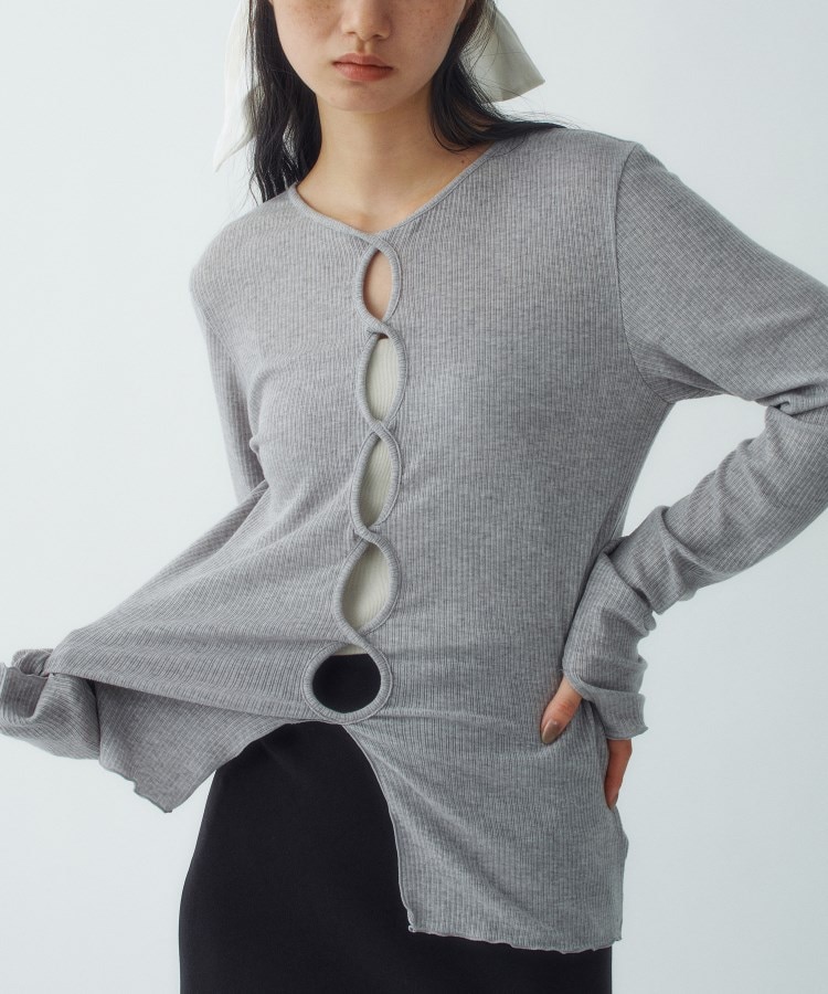 twist sheer rib LS（カットソー） | CODE A（コードエー）| ワールド