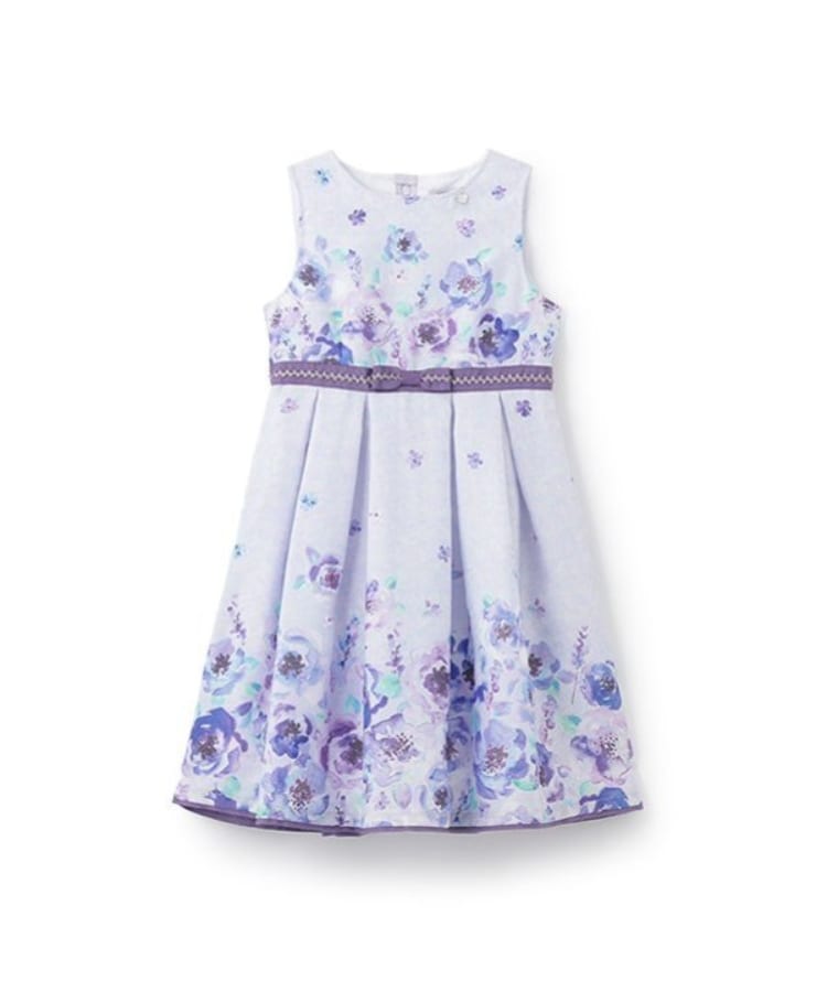 セレモニー】水彩花柄ワンピース（その他） | ANNA SUI mini（アナ