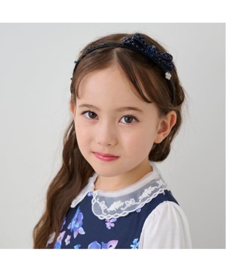 セレモニー】水彩花柄ワンピース（その他） | ANNA SUI mini（アナ