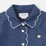 スカラップライトデニムシャツワンピース（その他） | kate spade NEW