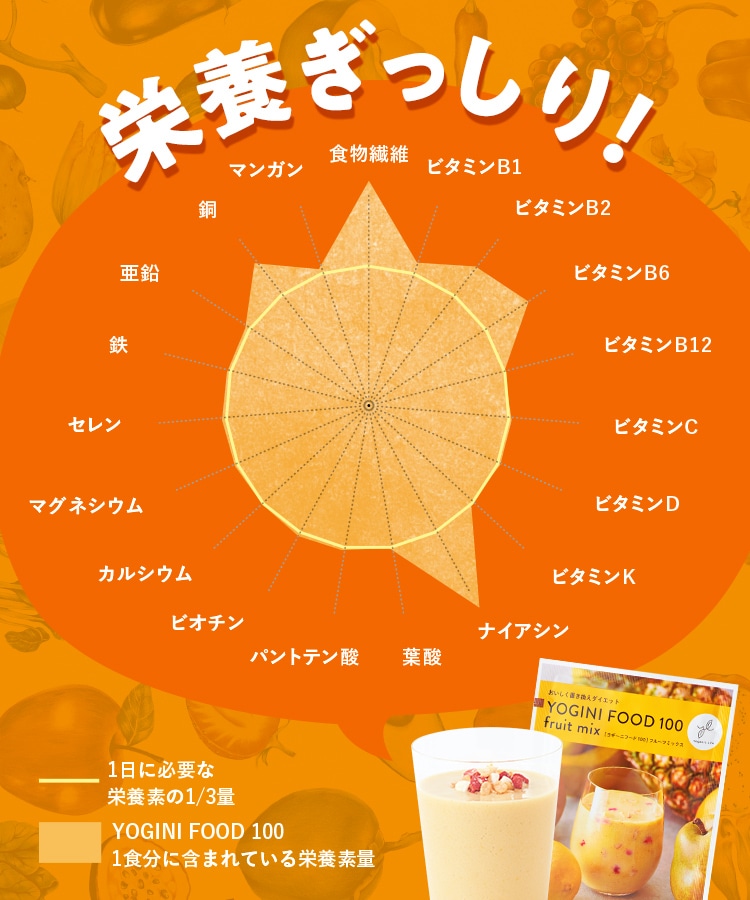 定期購入キャンペーン】Yoganic Life ヨギーニフード100［3箱コース