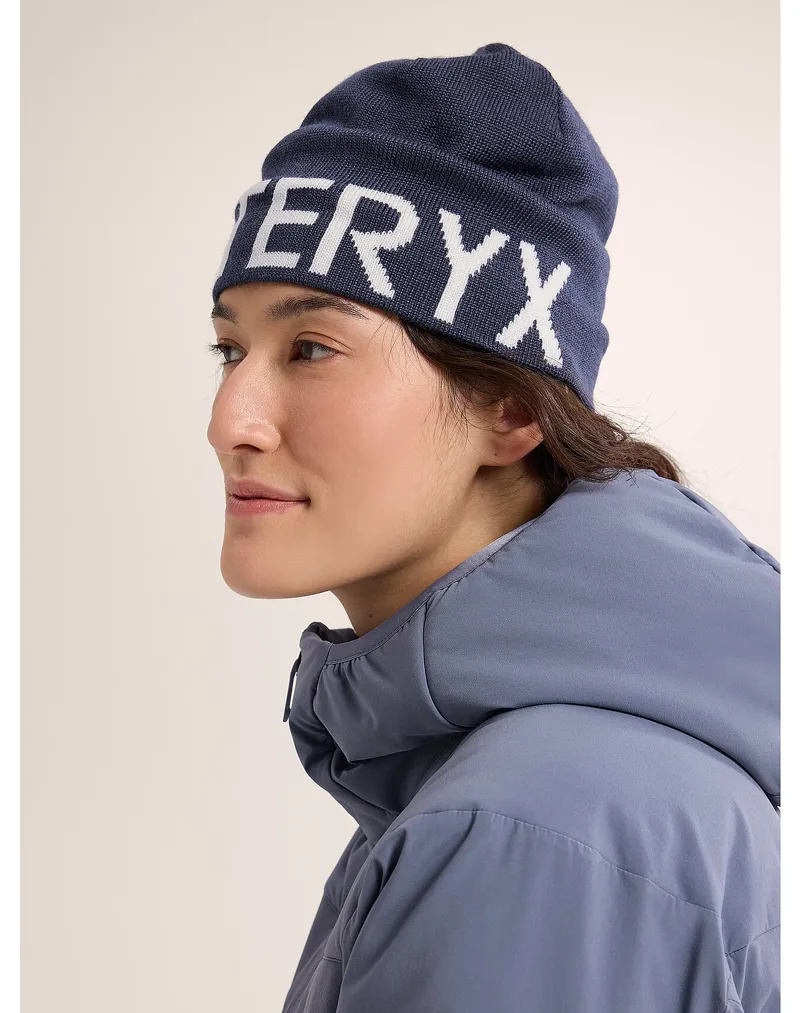 Arc'teryx Adult Word Head Toque in Black Sapphire