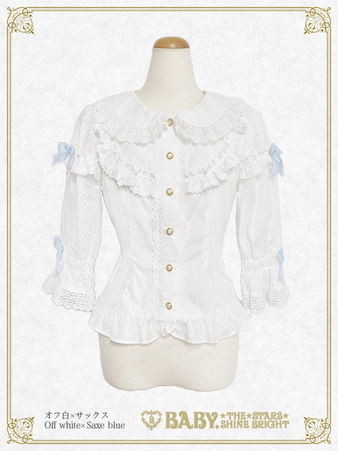 Angelic Pretty Victorian姫袖ブラウスアイボリーロリータ アンジェ