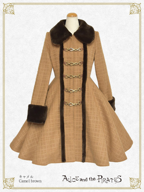 シャドーチェックシャギーロングコート – BABY, THE STARS SHINE BRIGHT