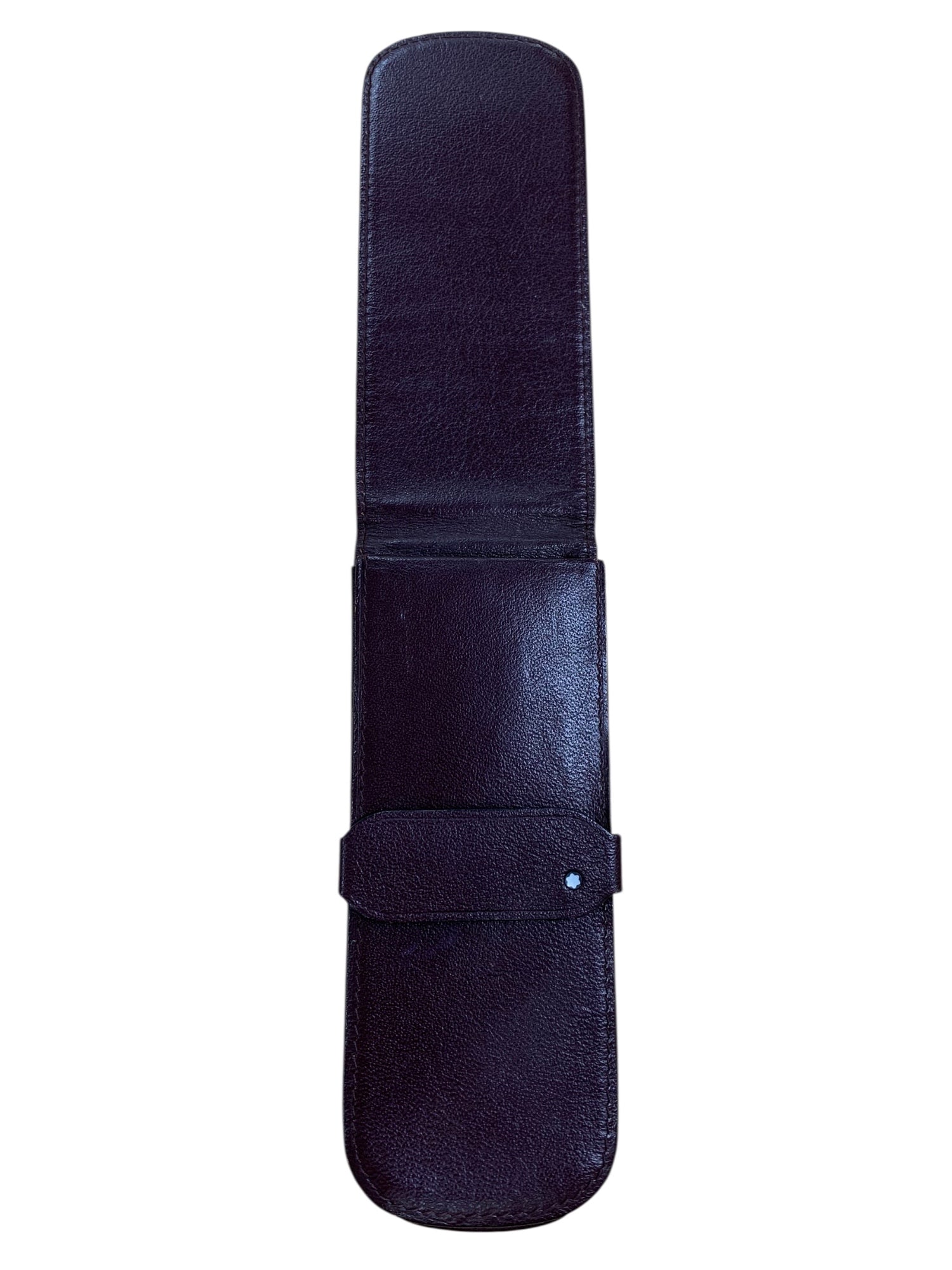 モンブラン ペンケース 2本差し マイスターシュテュック 本革 ボルドー