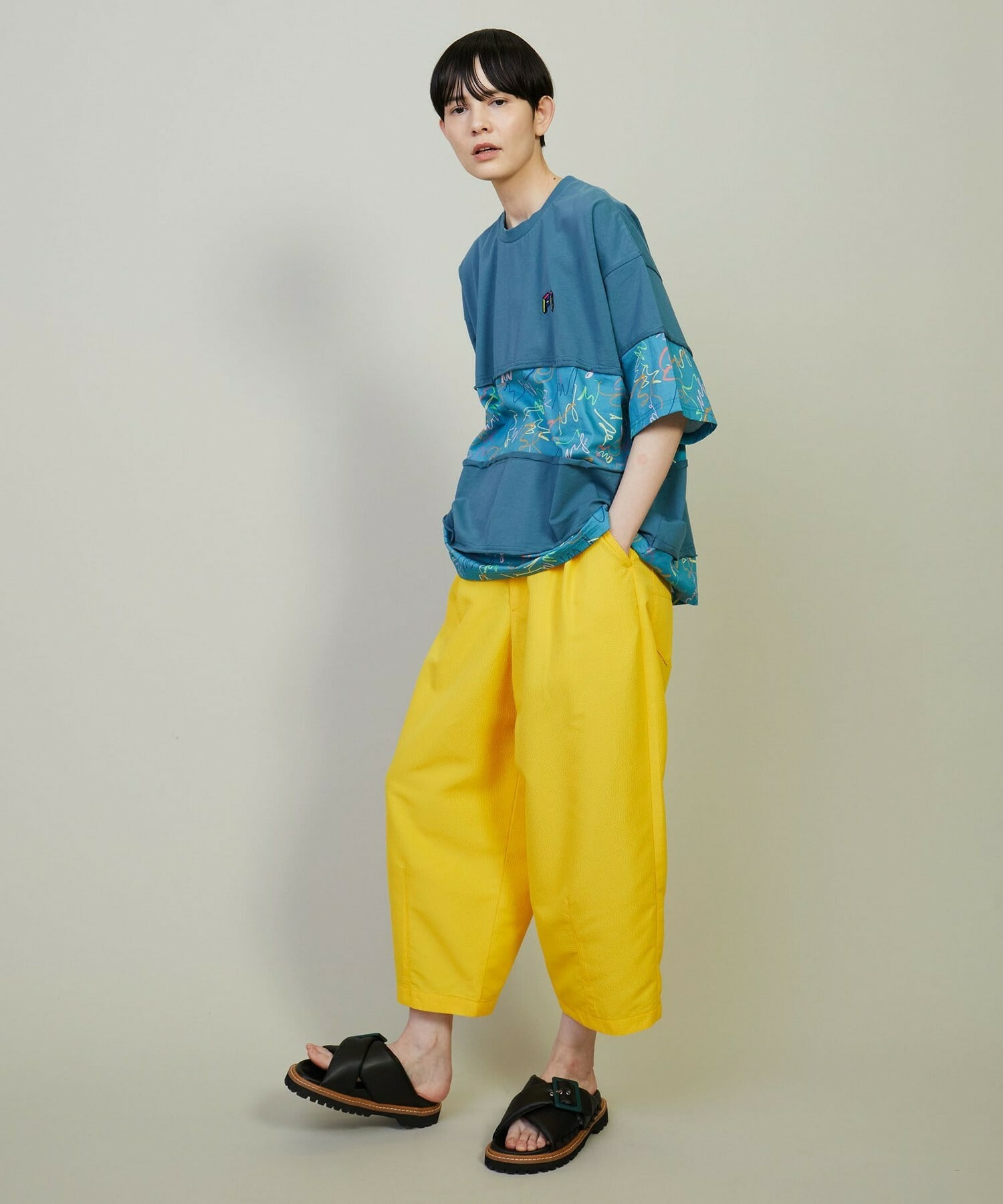 ワッフルーザー テーパードパンツ｜BIGI online store - ビギ