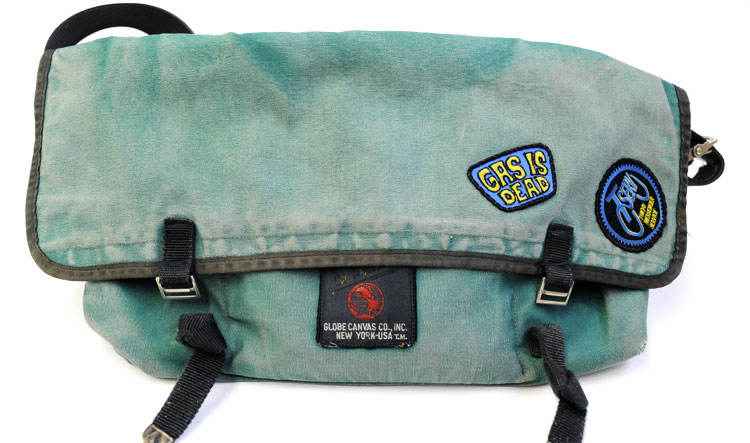 DE MARTINI* 3602 messenger bag (canvas red) - BLUE LUG ONLINE STORE