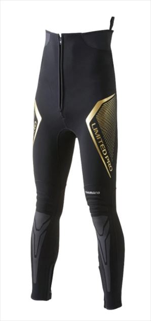 シマノ 鮎タイツ FI-500V リミテッドプロ タイツ 2.5mm(XLA ブラック