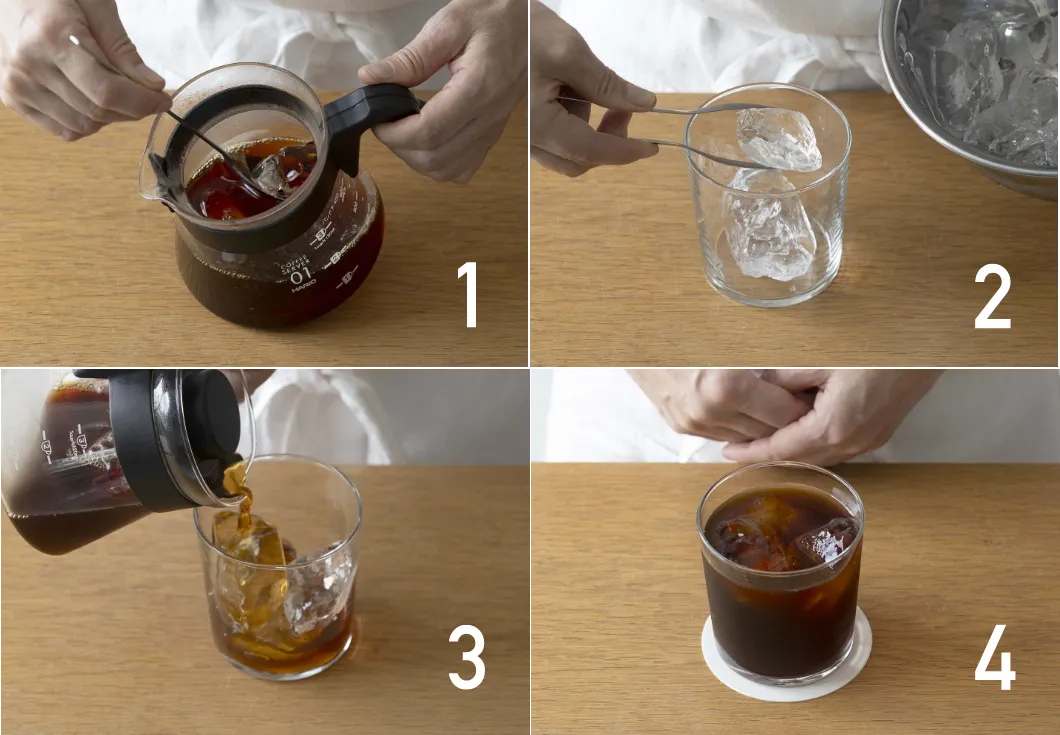 ドリップで淹れる】アイスコーヒーの作り方 ② -キリマンジャロ : 爽やか編