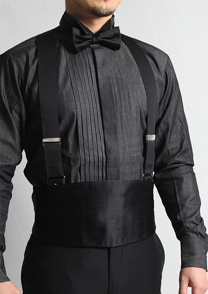  THURSTON ブラック サスペンダー albert thurston（アルバートサーストン） 英国ALBERT THURSTON