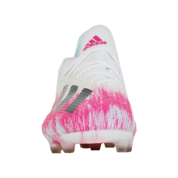 エックス 19.1 AG フットウェアホワイト×ショックピンク | ゲキサカFC