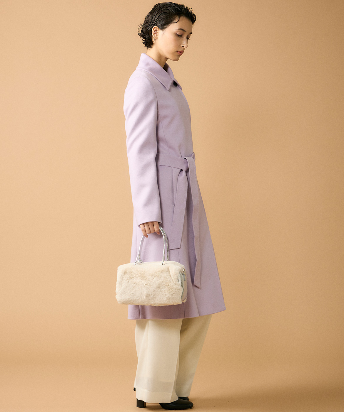 CONTESSA》カシミヤラップコート《PIACENZA》｜INED（イネド