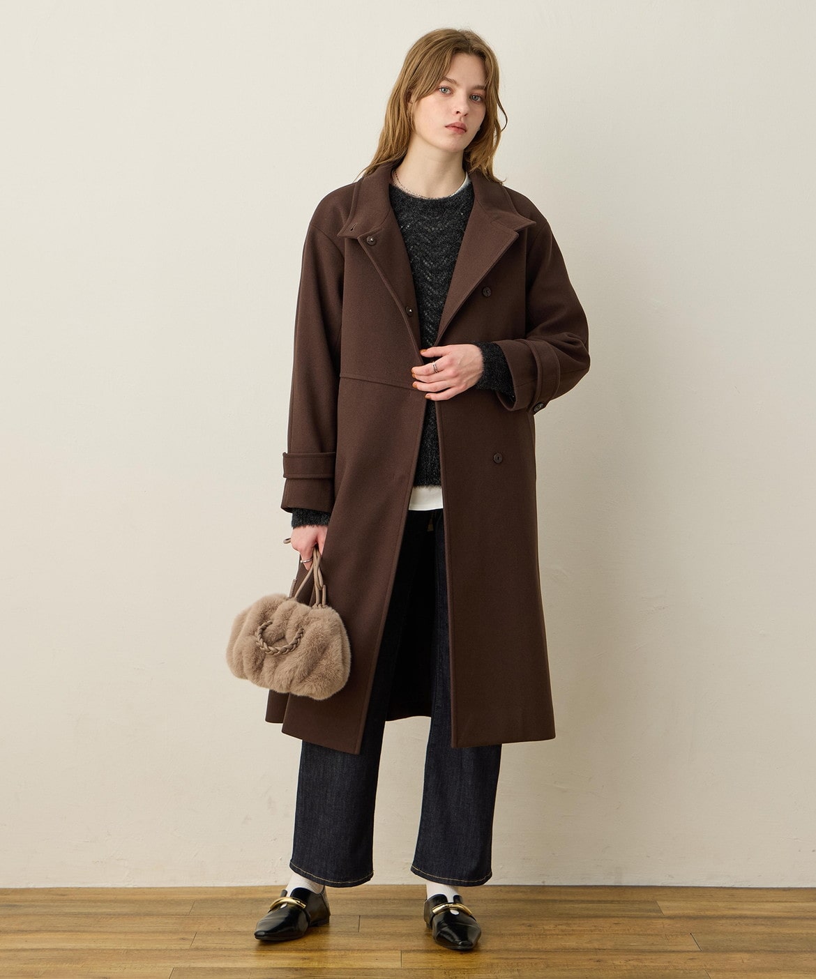 スタンドロングコート｜LE SOUK HOLIDAY（ルスークホリデー