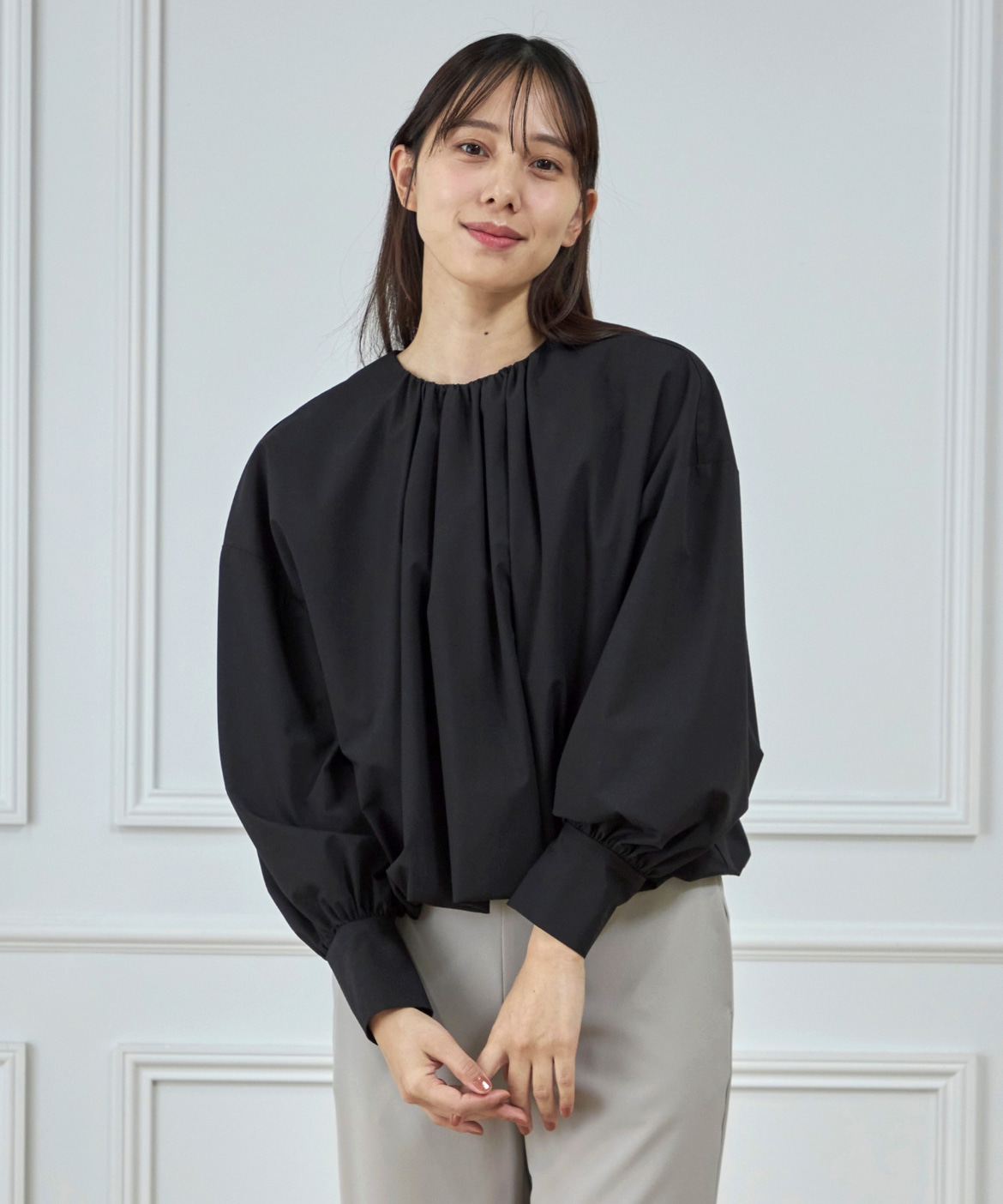 コラボSTORY》裾バルーンブラウス【STORY3月号掲載】｜DAY by DAY It's