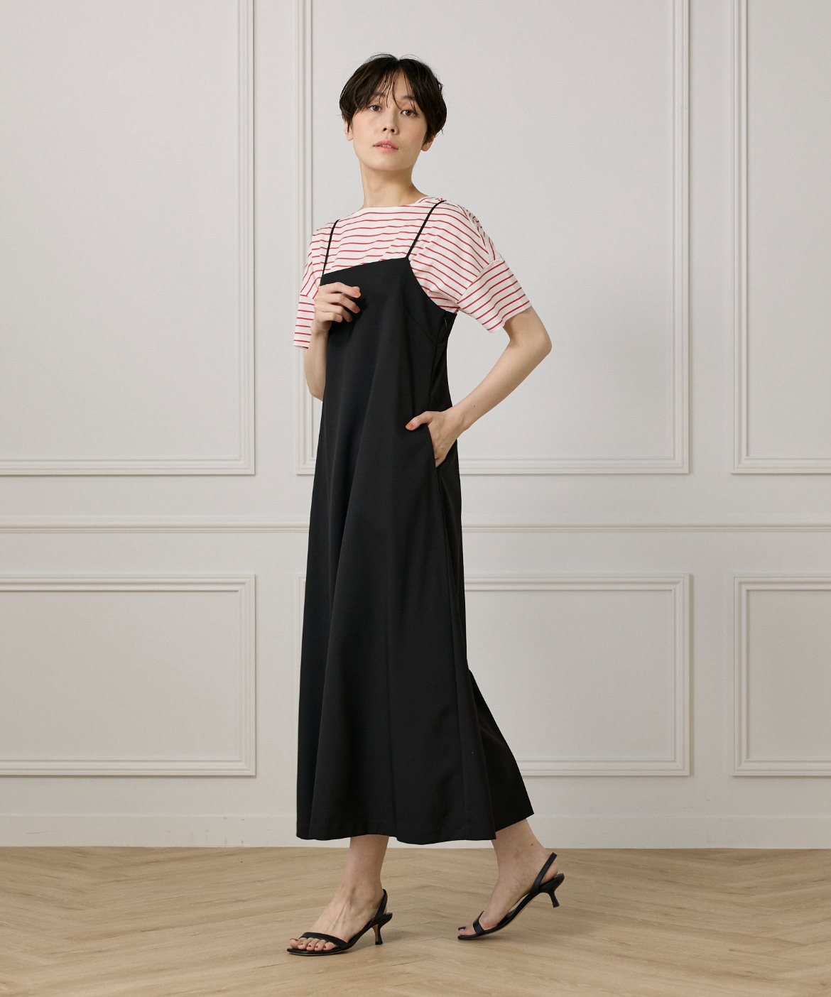 Aラインキャミワンピース｜DAY by DAY It's international