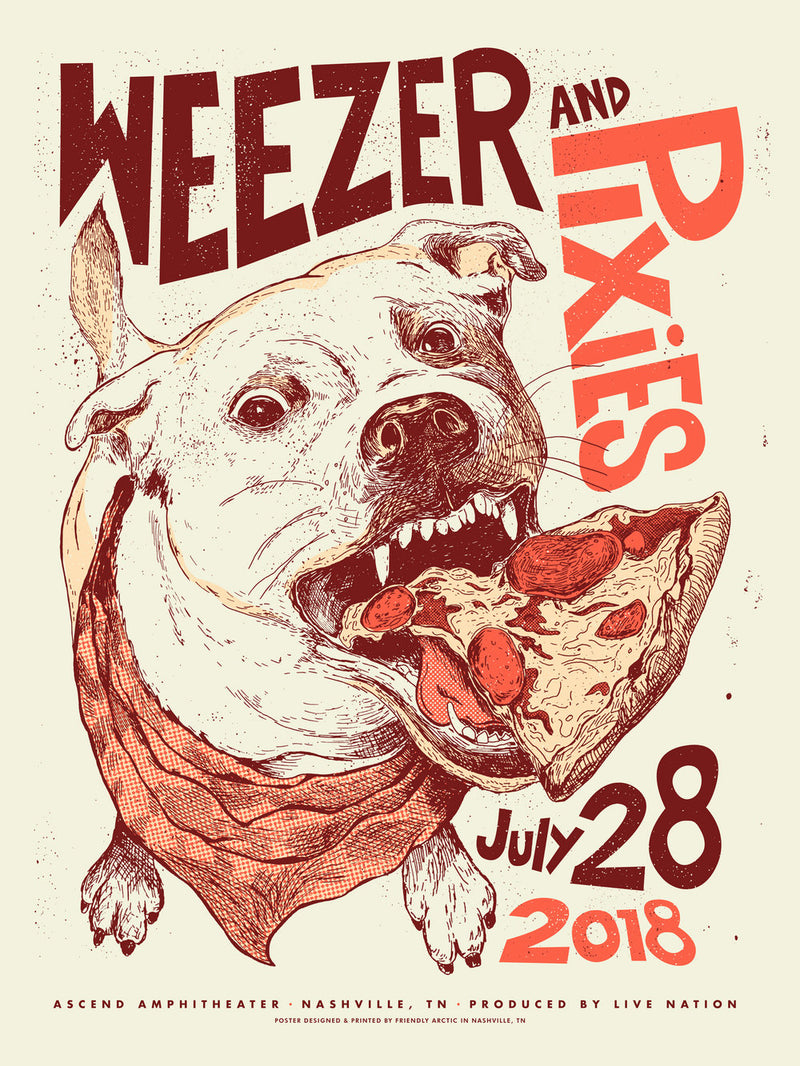 Weezer + Pixies - Ascend Amphitheater (7/28/18) – Friendly Arctic