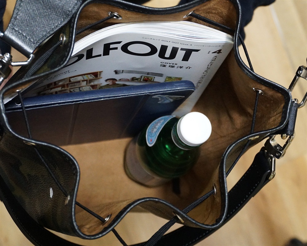 GENTIL BANDIT 2WAY巾着バッグ MM ブラックカモ|GENTIL BANDIT 公式