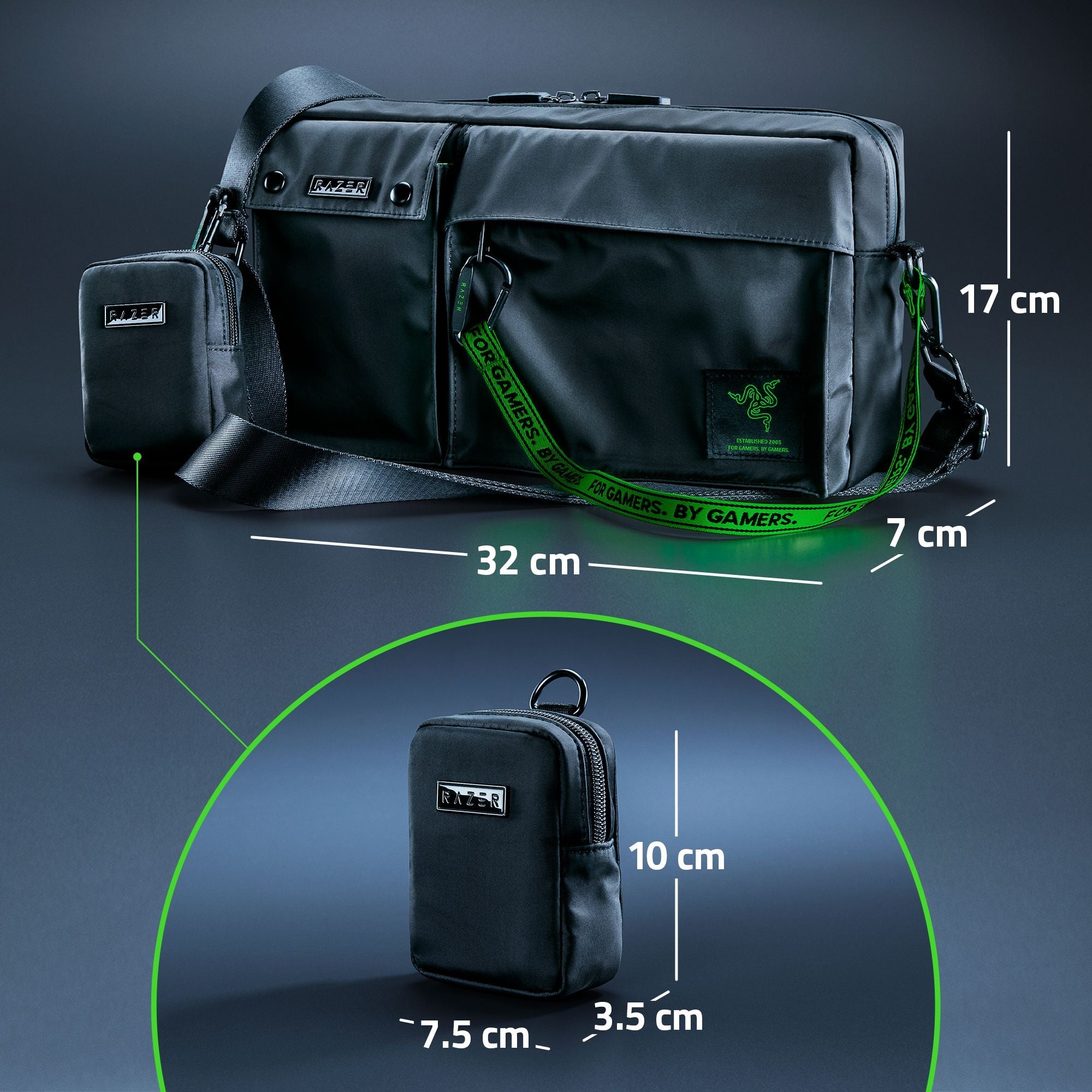 Razer Xanthus Crossbody Bag ザンザス クロスボディバッグ – GRAPHT
