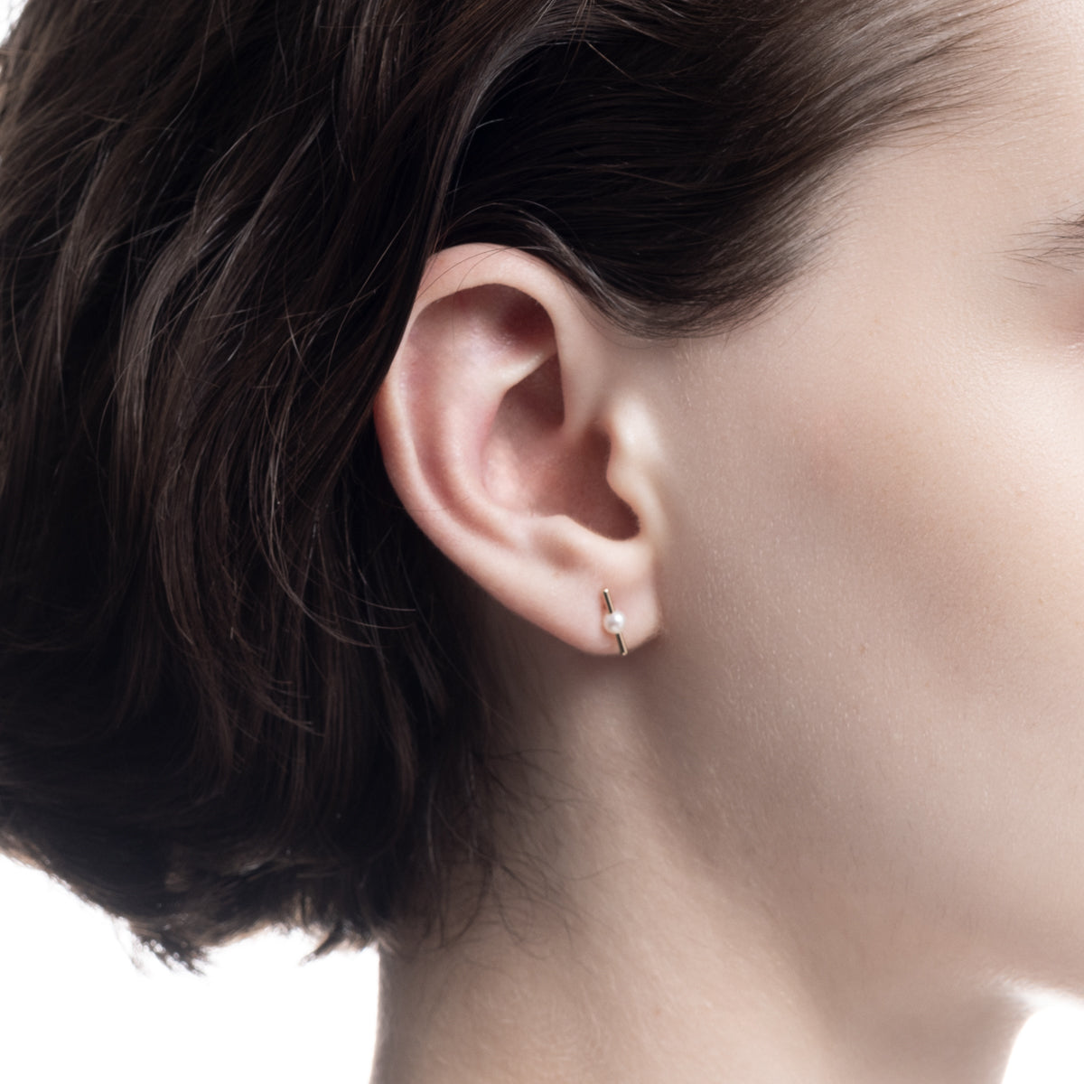 MIRÓ ダイヤモンド オブロング イヤーカフ