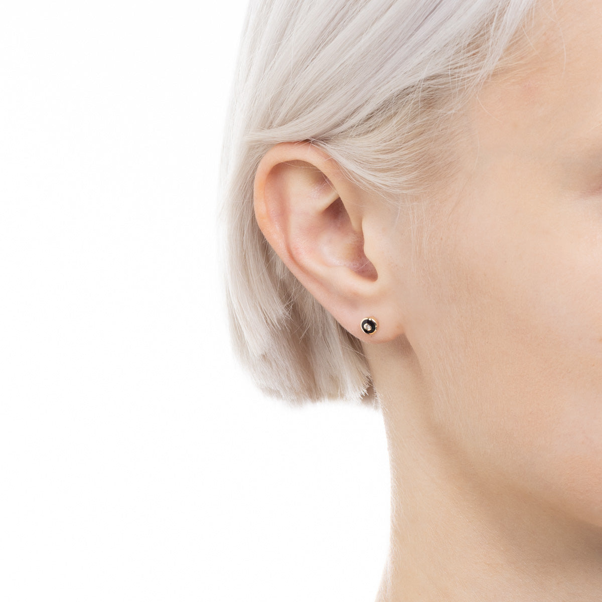 受注予約】BIRD OF PARADISE バードズ アイ ダイヤモンド スタッドピアス