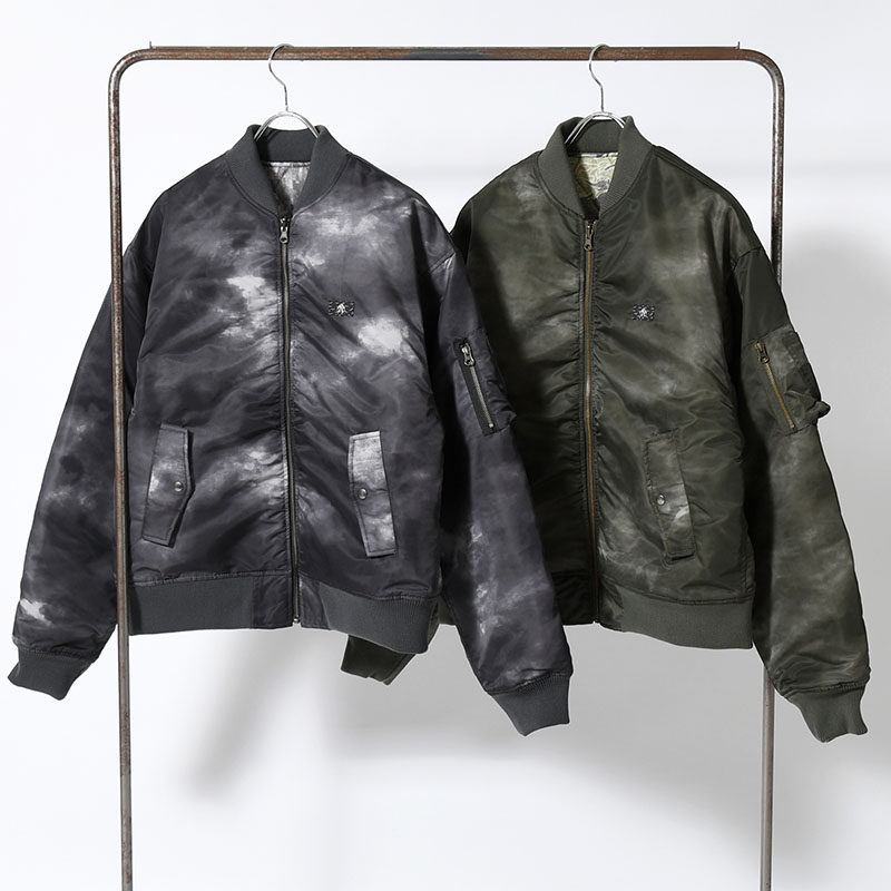 REVERSIBLE MA-1 JACKET -2.COLOR- | IN ONLINE STORE