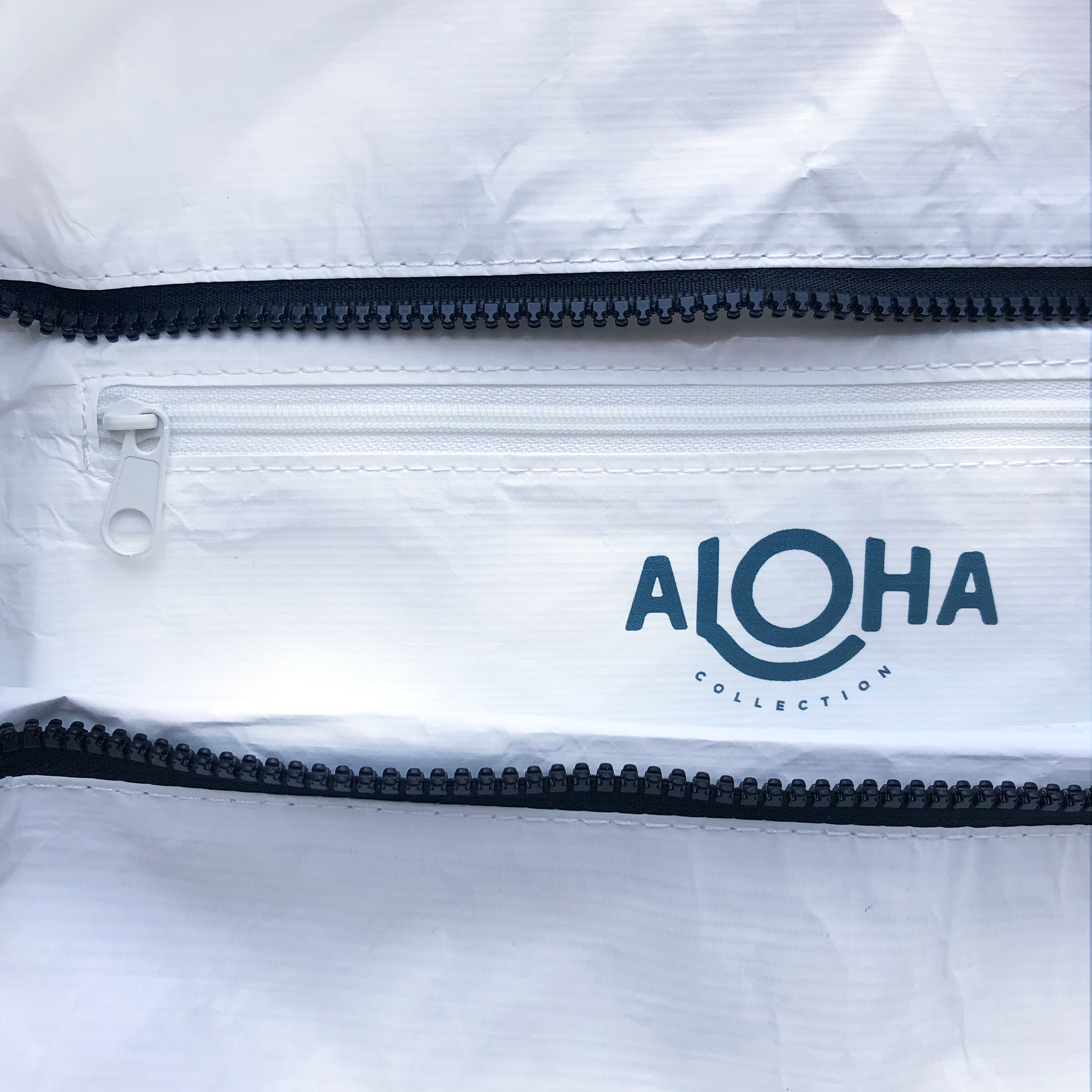 Meet The Moonlight Aloha Collection Zippered Tote Bag | Featured
