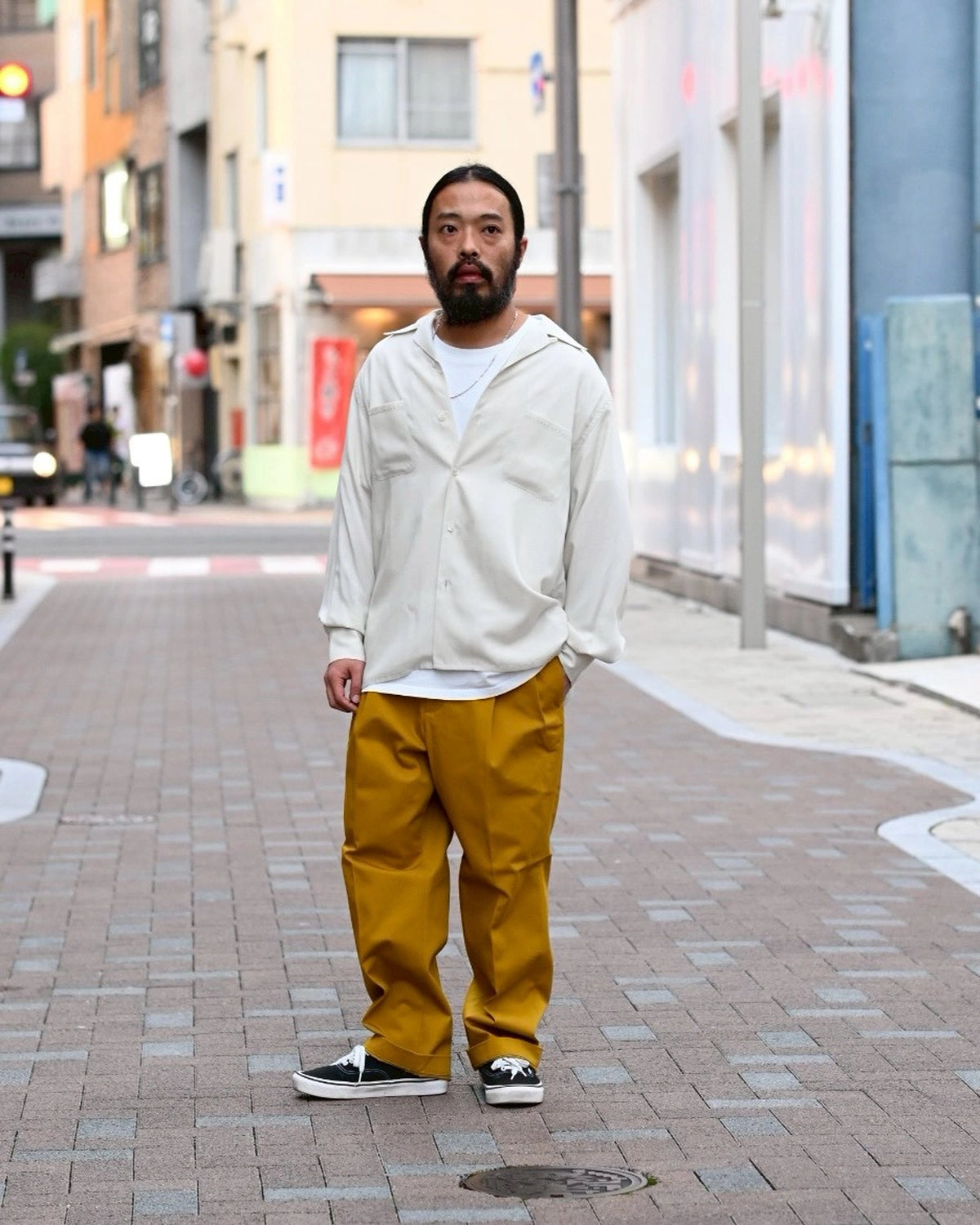 WACKO MARIA(ワコマリア) / 50'S OPEN COLLAR SHIRT -TYPE5- | 公式