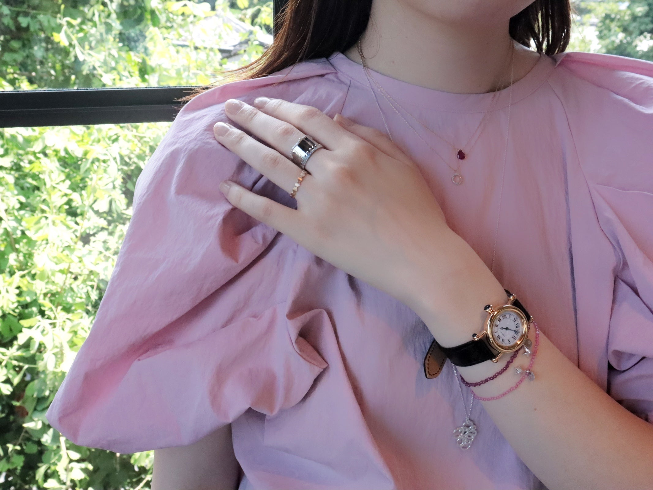 KAORU Official｜Flat Ponde Ring 10K Pink Gold – KAORU Online Store